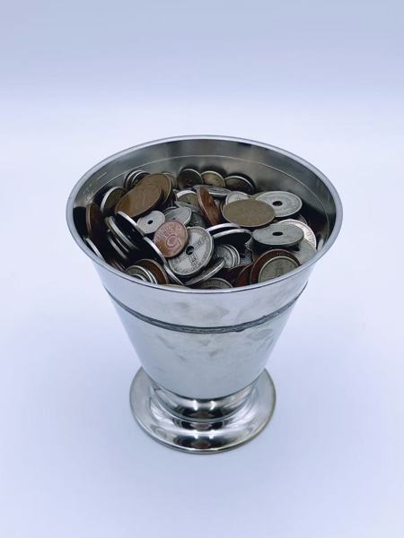 2.95kg usorterte mynter, Norge