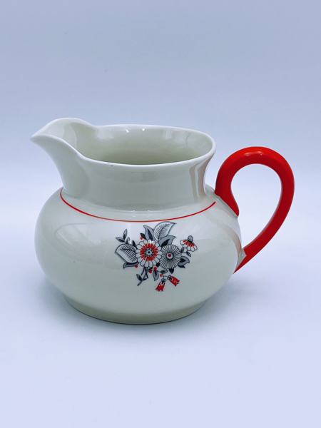 PP-Nora G. mugge med blomsterdekor