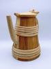 H. 33cm Tutekanne i furu 