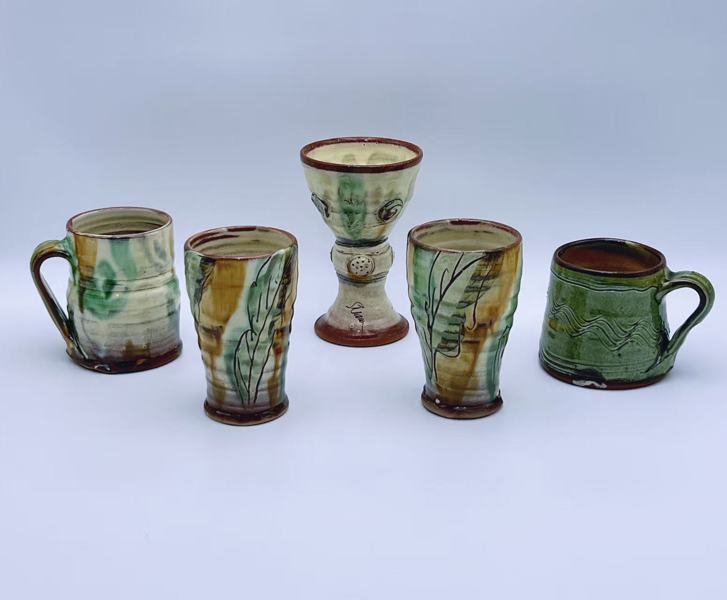 Svein Narum - 5 krus / beger i steintøy