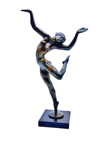Kerényi Jenö(1908-75) Skulptur "Dancer"