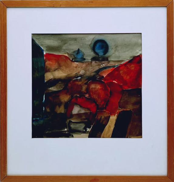 Knut Rose (1936-2002) "Landskap"