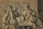 "Village musicians", Adriaen van Ostade (1610-1685) Skole 
