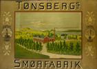 "Tønsbergs Smørfabrik" Reklameskilt i Blikk
