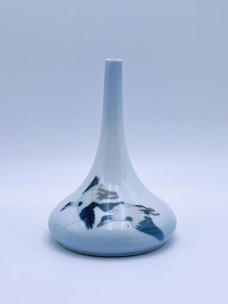PP-1887-1911 Jugend Vase med Fuglemotiv