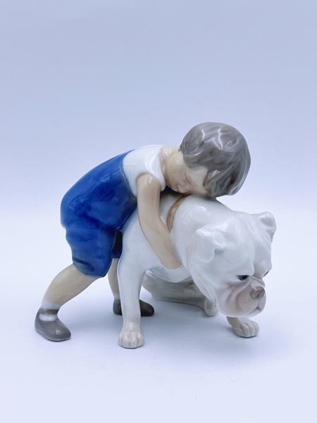 B&G "Boy with Bulldog" Nr. 1790 