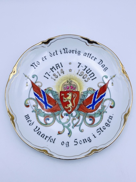 PP-1905 Kongelig Norge Platte 