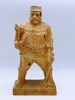 Utskåret "Bergmann Kongsberg" figur i tre