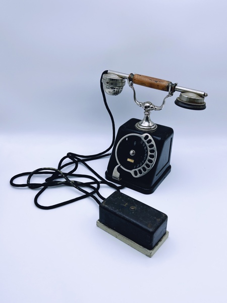 Tidlig 1900t Siemens & Halske Bordtelefon