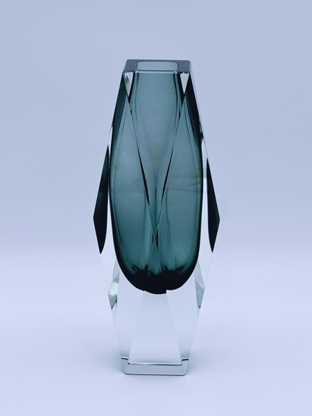 Flavio Poli Sommerso Murano krystallvase