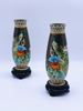 2 Cloisonné vaser, Kina