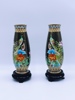 2 Cloisonné vaser, Kina