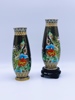 2 Cloisonné vaser, Kina