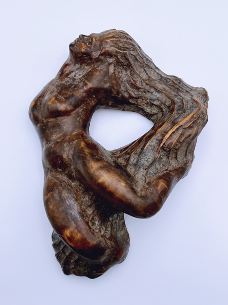 Skulptur "Naken Kvinne" 