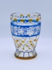 Bøhmisk Vase i Rikt Slepent Krystallglass