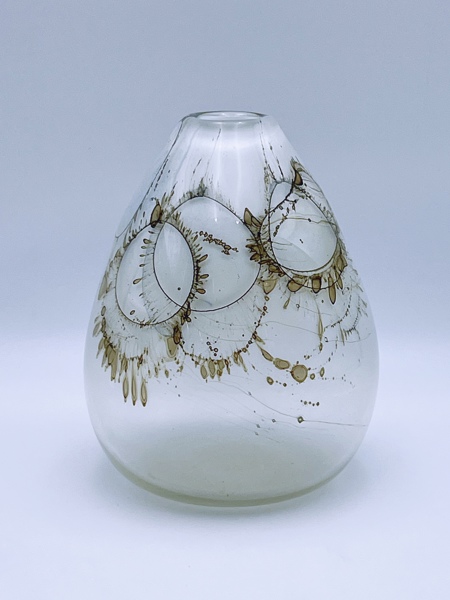 Benny Motzfeldt Signert Vase, PLUS 1980