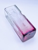 Moser intaglio engraved cut glass vase