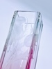 Moser intaglio engraved cut glass vase