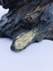 Skulptur "Ørn med Spredte Vinger" i patinert bronse, signert