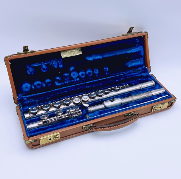W.T. Armstrong Model 90 Sterling Silver Body & Head Elkhart Fløyte