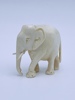H. 4.5cm Elfenben Figur "Elefant"