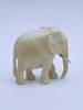 H. 4.5cm Elfenben Figur "Elefant"