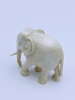 H. 4.5cm Elfenben Figur "Elefant"