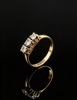 585 - Gull ring c. 2.5gram, 