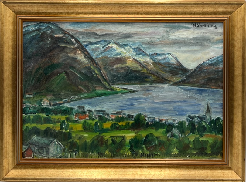 Karl Straume(1877-1968) "Fjellets blikk" 
