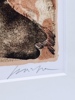 Gino Scarpa(1924-2022) "Havfrue". Litografi. Nr. 43/90