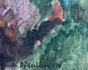 Malvina Døderlein (1889-1973) "Stille vann, sommeren 1918"