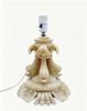 Alabast bordlampe