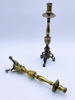 18/1900t Lysestaker i Messing 