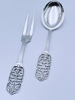 830s Salatbestikk i sølv, L. 22/22.5cm 