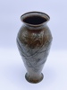 18/1900t Jugend Vase i bronse med uglemotiv