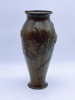 18/1900t Jugend Vase i bronse med uglemotiv