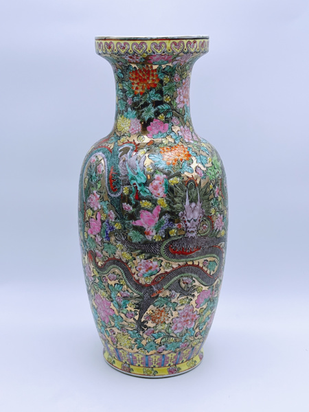H. 46cm Kinesisk Vase 