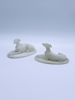 18/1900t Alabast Figur "Greyhound Hund" 