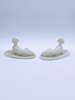 18/1900t Alabast Figur "Greyhound Hund" 