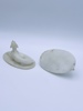 18/1900t Alabast Figur "Greyhound Hund" 