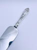  830S"Opphøyet rose" Paispade. L 26 cm. 