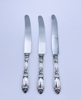 830S "Opphøyet Rose" Fiskekniver, L. 25cm