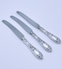 830S "Opphøyet Rose" Fiskekniver, L. 25cm