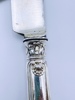 Sølv Forskjærskniv + 4 kniver
