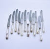 12 Sølv Kniver 
