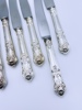 12 Sølv Kniver 
