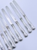 8 Sølv Kniver 