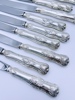 9 Sølv Spisekniver