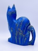 Skulptur "Katt" i kunstkeramikk