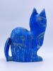 Skulptur "Katt" i kunstkeramikk